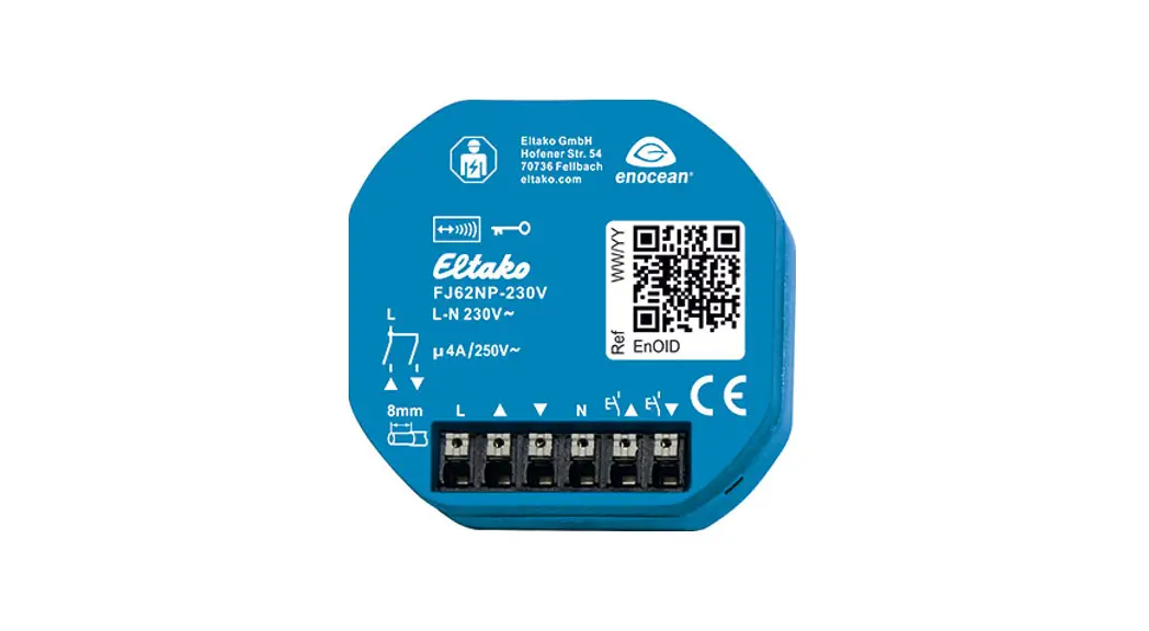 Eltak Esb62np-ip 110-240v Shading Actuator Ip User Guide Eltak Esb62np-ip 110-240v Shading Actuator Ip User Guide