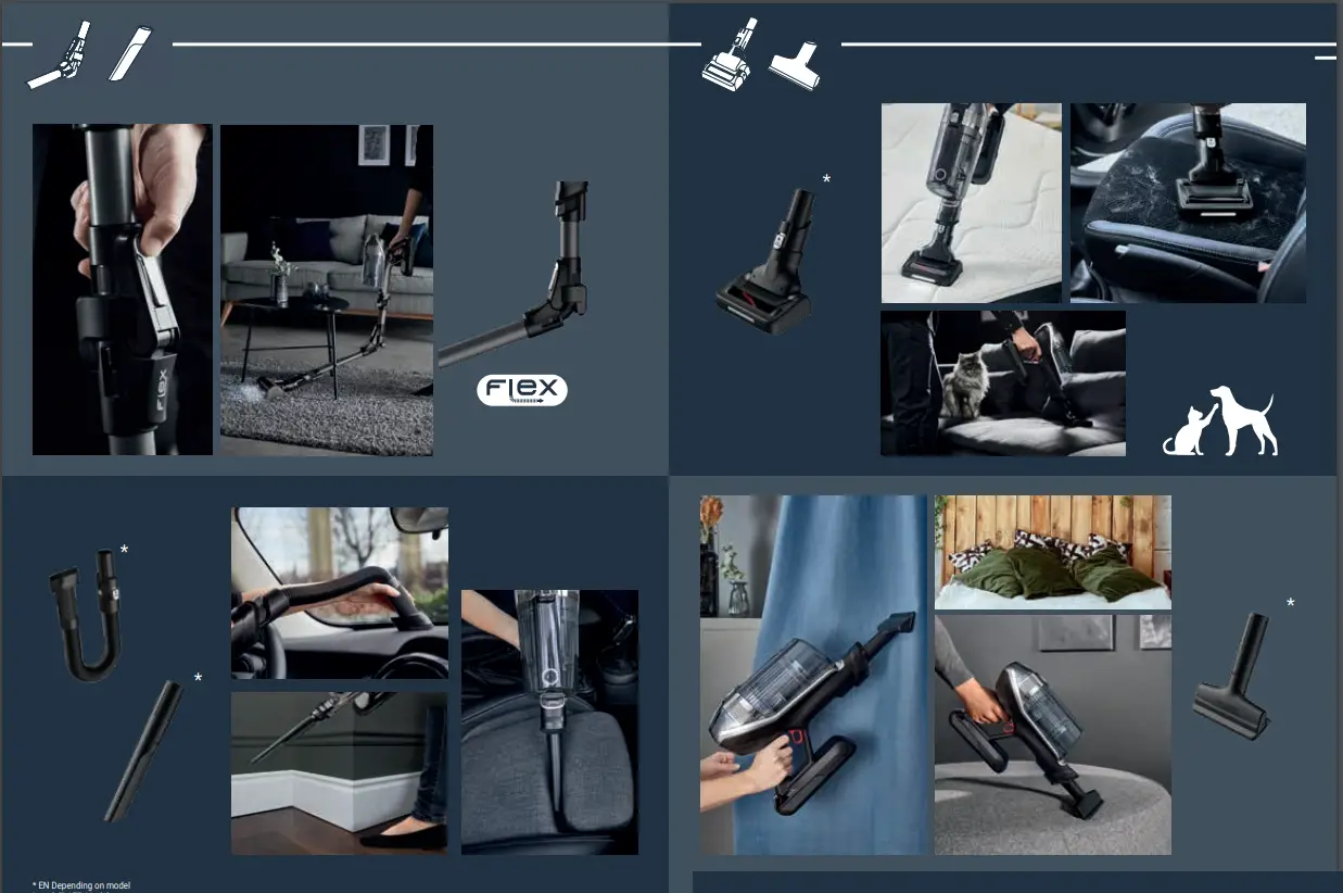 X-FORCE RH99 Flex Handstick Cordless Vacuum Cleaner - Fig 2