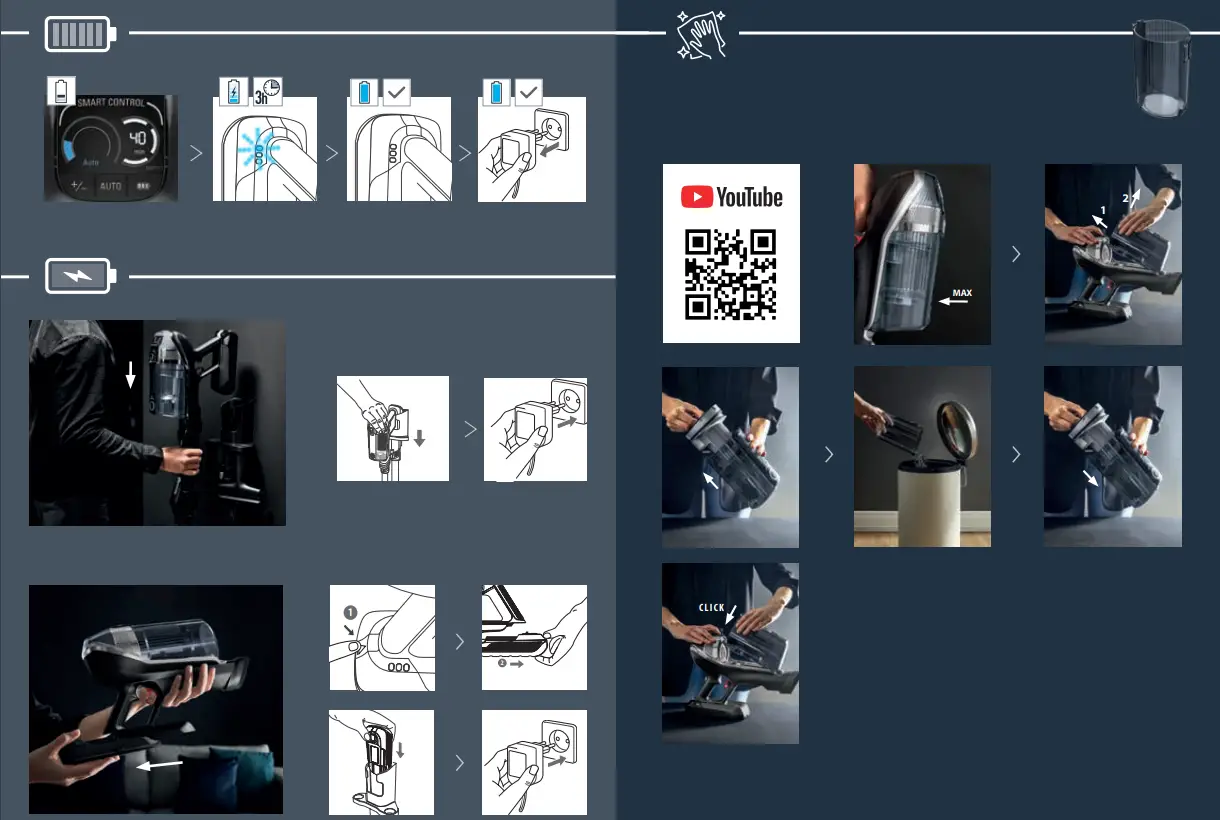 X-FORCE RH99 Flex Handstick Cordless Vacuum Cleaner - Fig 7