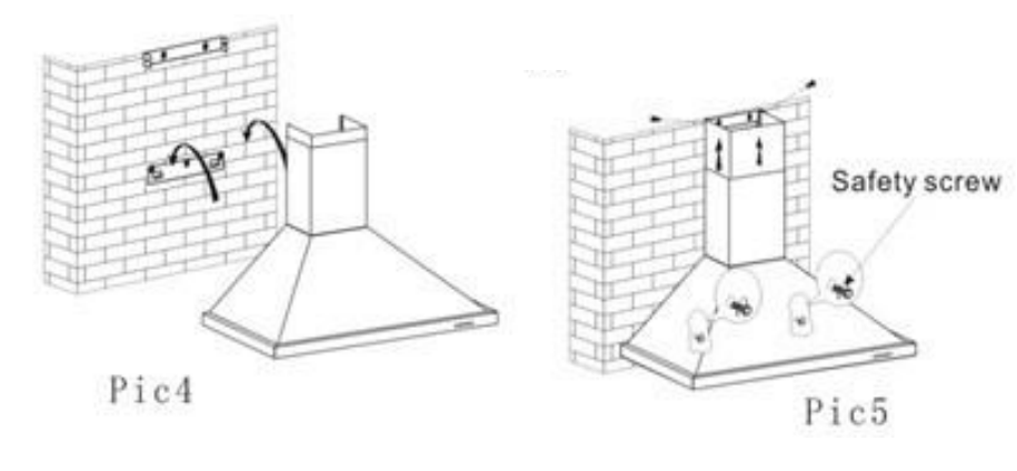 Euro Appliances EA60XR 60cm S Steel Canopy (with Remote Control) - fig 9
