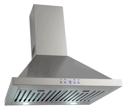 Euro Appliances EA60XR 60cm S Steel Canopy (with Remote Control)