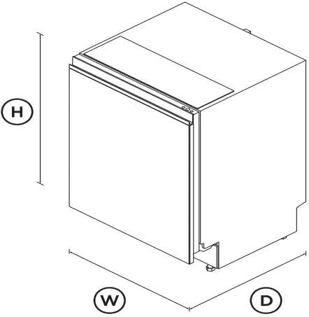 Fisher and Paykel DW24UNT4X2 Built-Under Dishwasher 2