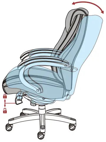 LA-Z-BOY 45779 Executive Air Chair -Function Instruction - 2