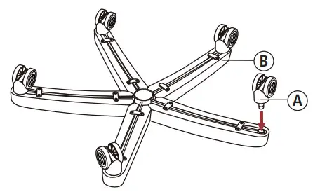 LA-Z-BOY 45779 Executive Air Chair -Step 1