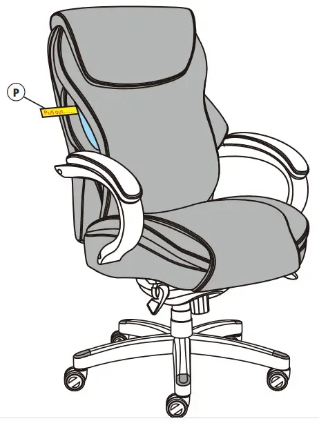 LA-Z-BOY 45779 Executive Air Chair -Step 10
