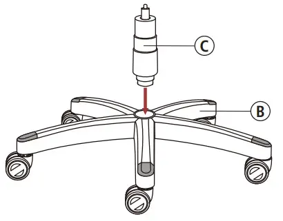 LA-Z-BOY 45779 Executive Air Chair -Step 2