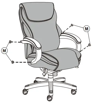 LA-Z-BOY 45779 Executive Air Chair -Step 9
