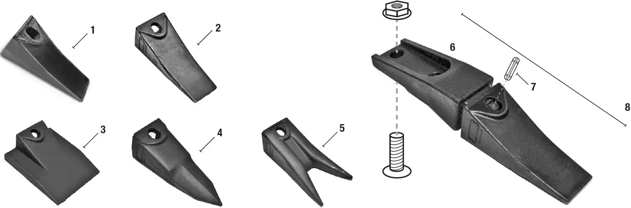 Bobcat P015 Bucket Teeth User Guide 02