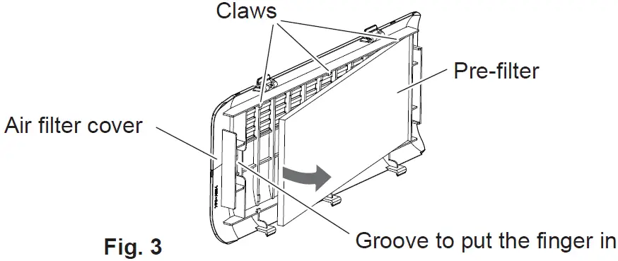 Panasonic ET-RFF200C Replacement Filter Unit 03