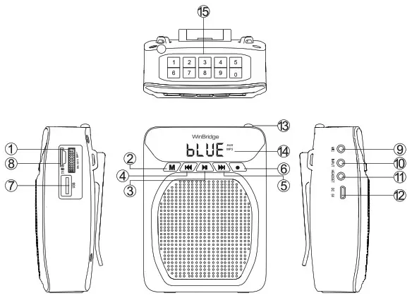 WinBridge M700 Voice Amplifier - 1