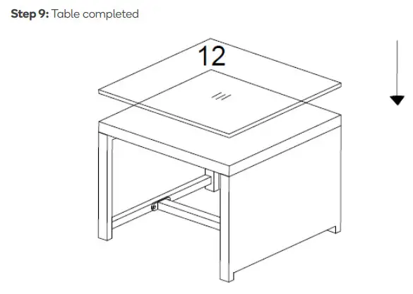 kogan OVLOUISLSGA Louise Lounge Set - Step 9