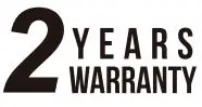 2 years warranty icon