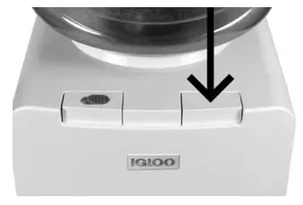 IGLOO IWCTT353CRHWH Hot and Cold Top Load-Cold Water