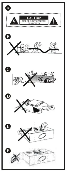 PYLE PT696BT Wireless BT Streaming Home Theater Receiver - Safety Precautions