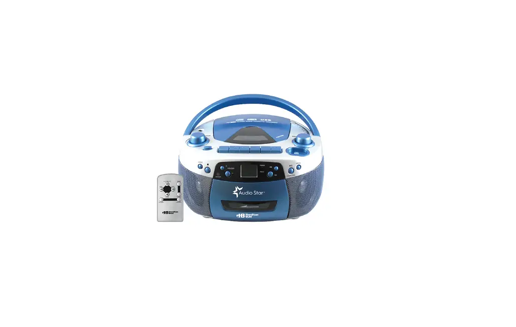 Hamiltonbuhl 5050ultra Portable Cd Cassette Player With Usb Recording Playback Instruction Manual