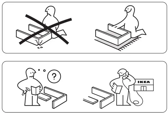 IKEA BLECKBERGET - Swivel Chair - Call For Help