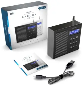 MAJORITY ARBURY Portable Digital Radio -Power Supply