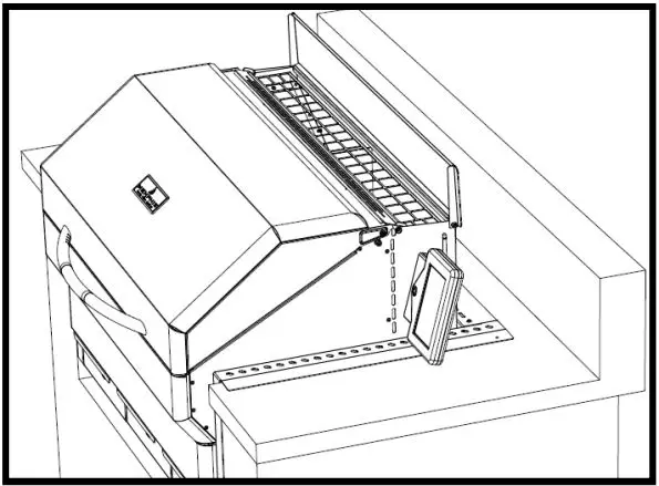 VGB0001S 28-Inch Stainless Steel Built-In Grill - Hopper Lid Orientation