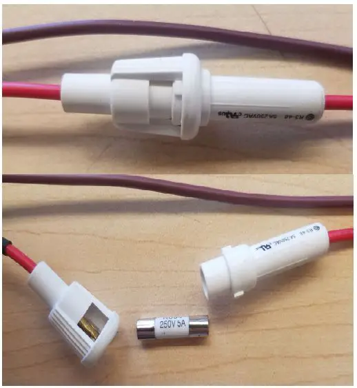 VGB0001S 28-Inch Stainless Steel Built-In Grill - Memphis Fuse Diagram