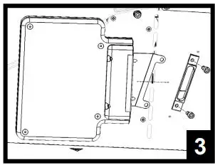 VGB0001S 28-Inch Stainless Steel Built-In Grill - Remove two 5mm socket head screws