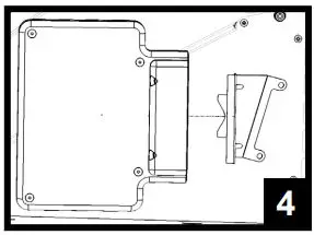 VGB0001S 28-Inch Stainless Steel Built-In Grill - Snip the zip tie that secures the Display Housing to the shipping bracket and dispose