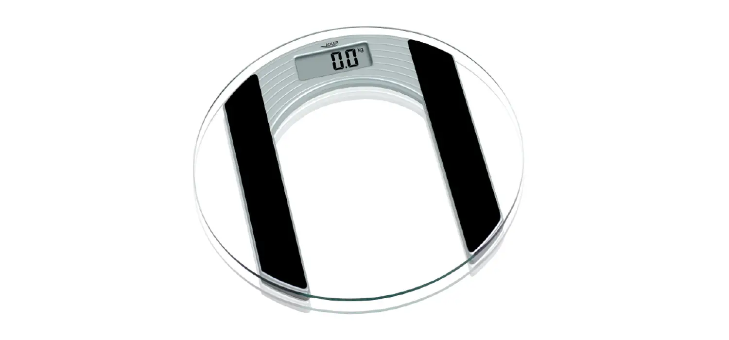 Adler Ad 8122 Electronic Personal Scale Oval Black,transparent User Manual