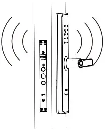 PHILIPS EasyKey 7300 Lever Smart Door Lock- Abnormal latch bolt alarm