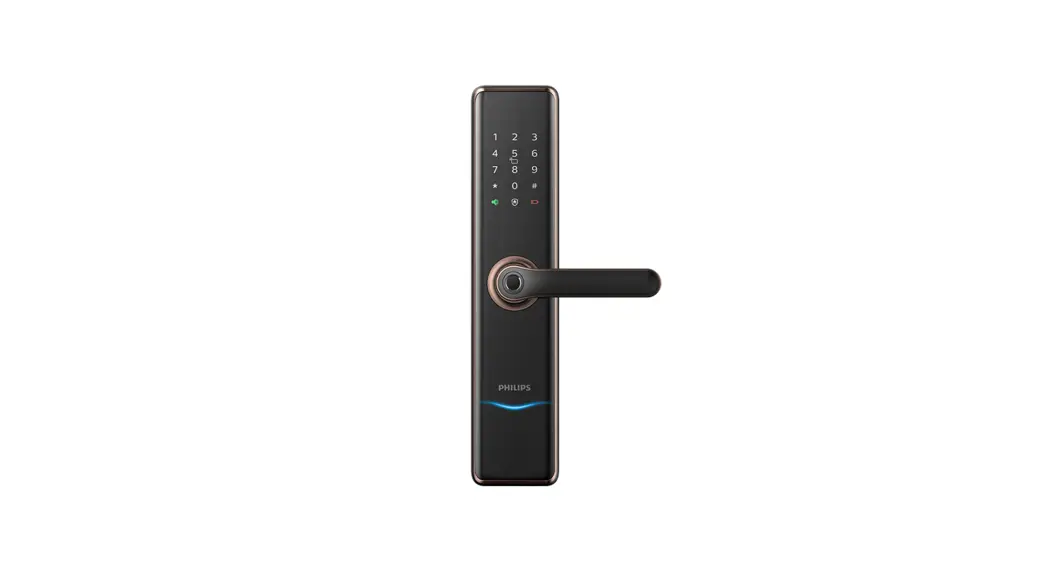 Philips Easykey 7300 Lever Smart Door Lock User Manual