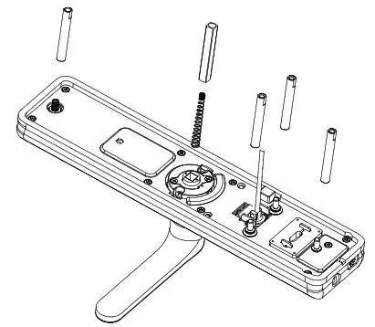 PHILIPS EasyKey 7300 Lever Smart Door Lock- Installation steps 3