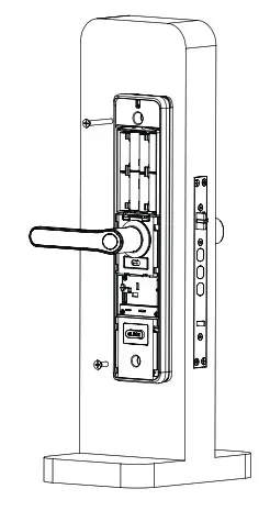 PHILIPS EasyKey 7300 Lever Smart Door Lock- Installation steps 7