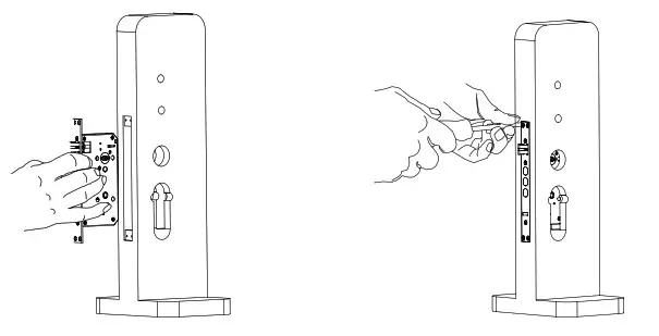 PHILIPS EasyKey 7300 Lever Smart Door Lock- Installation steps