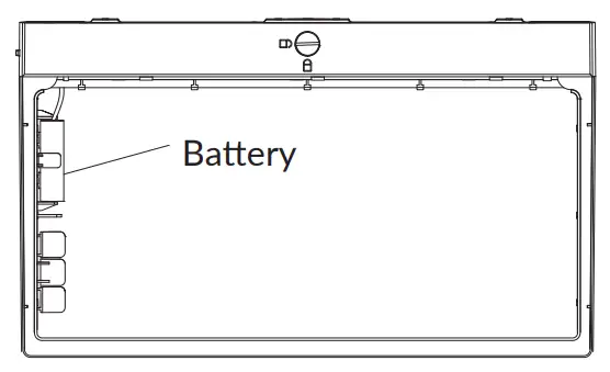 DAVIS LIGHTING KWIK E2 Series LED Exit Light - BATTERY REPLACEMENT 3