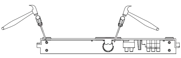 DAVIS LIGHTING KWIK E2 Series LED Exit Light - INSTALLATION 3
