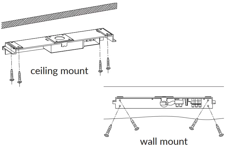 DAVIS LIGHTING KWIK E2 Series LED Exit Light - INSTALLATION 4