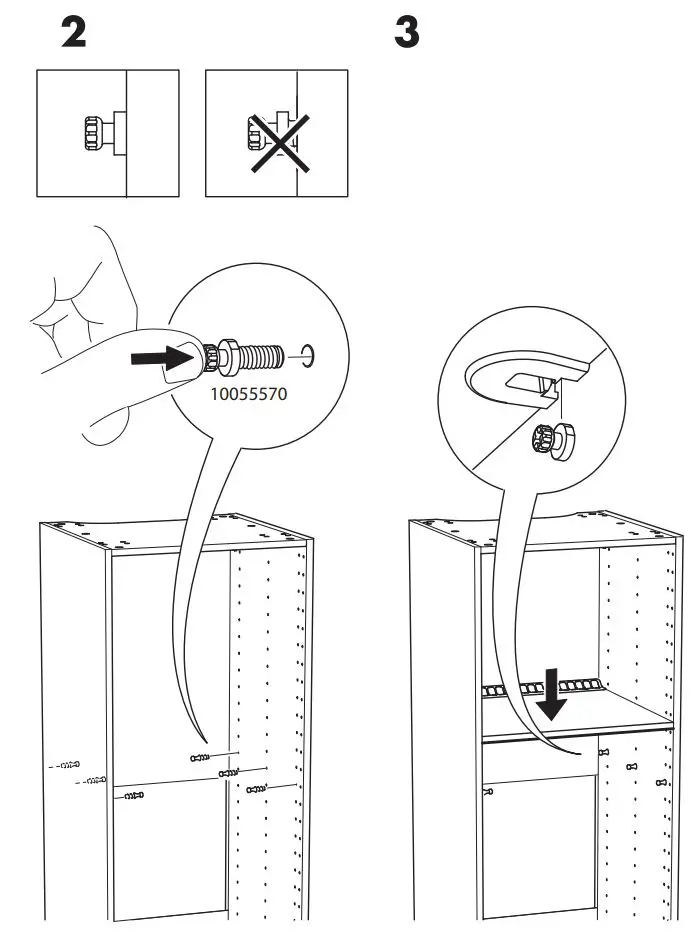 IKEA UTRUSTA Instructions - Assembly 2,3