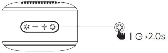 onn BM1020 LED Speaker - Bluetooth Pairing
