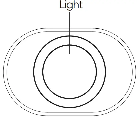 onn BM1020 LED Speaker - Light mode
