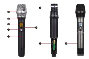 Syean Audio S 1200 Wireless Microphone - Handheld transmitter