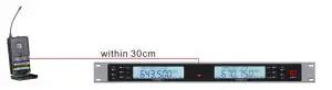 Syean Audio S 1200 Wireless Microphone - waistband transmitter