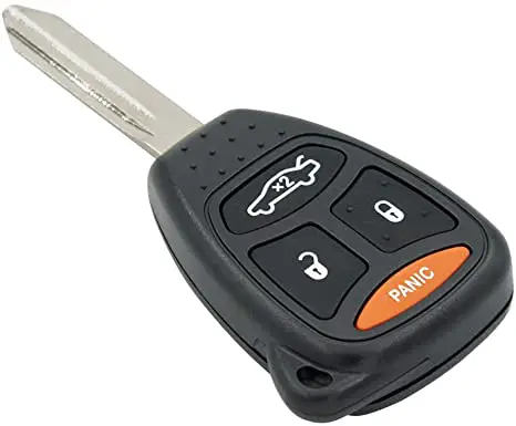 Keyless2Go CYV6B Replacement for Keyless Remote Head Key Fob 4 Button