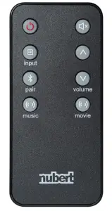 nubert nuBox AS-225 Active speaker Stereoboard - Remote control