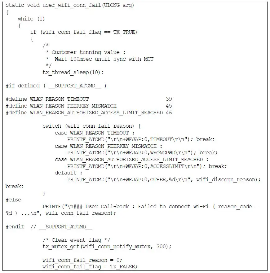 dialog DA16200 Wi-Fi Connection Notification-11
