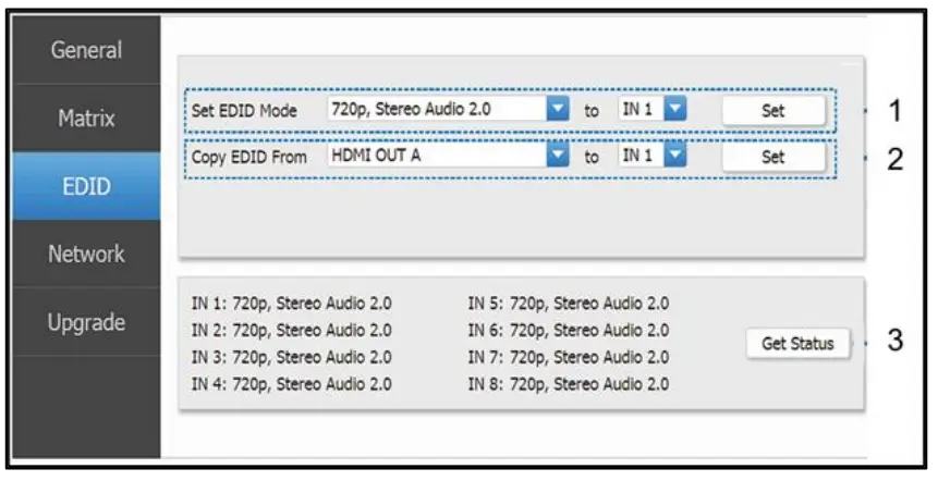 LINDY 38248 88 HDMI 18G Matrix with Audio - matrix 2