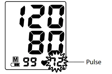 SureLife 4332595483 Arm Blood Pressure Monitor- Heartbeat Readings