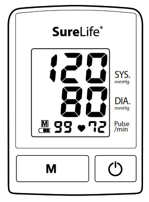 SureLife 4332595483 Arm Blood Pressure Monitor