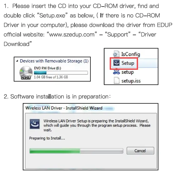 Shenzhen Edup Electronics Technology EP-AC1661 Wireless Adapter fig 1