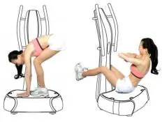 Abdominal muscles and thigh area 1