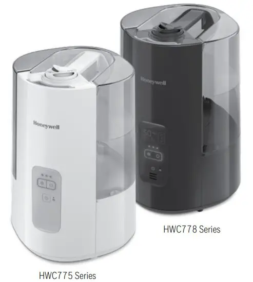 Honeywell HWC775 Series Dual Comfort Cool+Warm Mist Humidifier