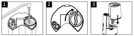 Honeywell HWC775 Series Dual Comfort Cool+Warm Mist Humidifier - Filling
