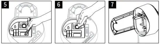 Honeywell HWC775 Series Dual Comfort Cool+Warm Mist Humidifier - Mist Chimney Cover